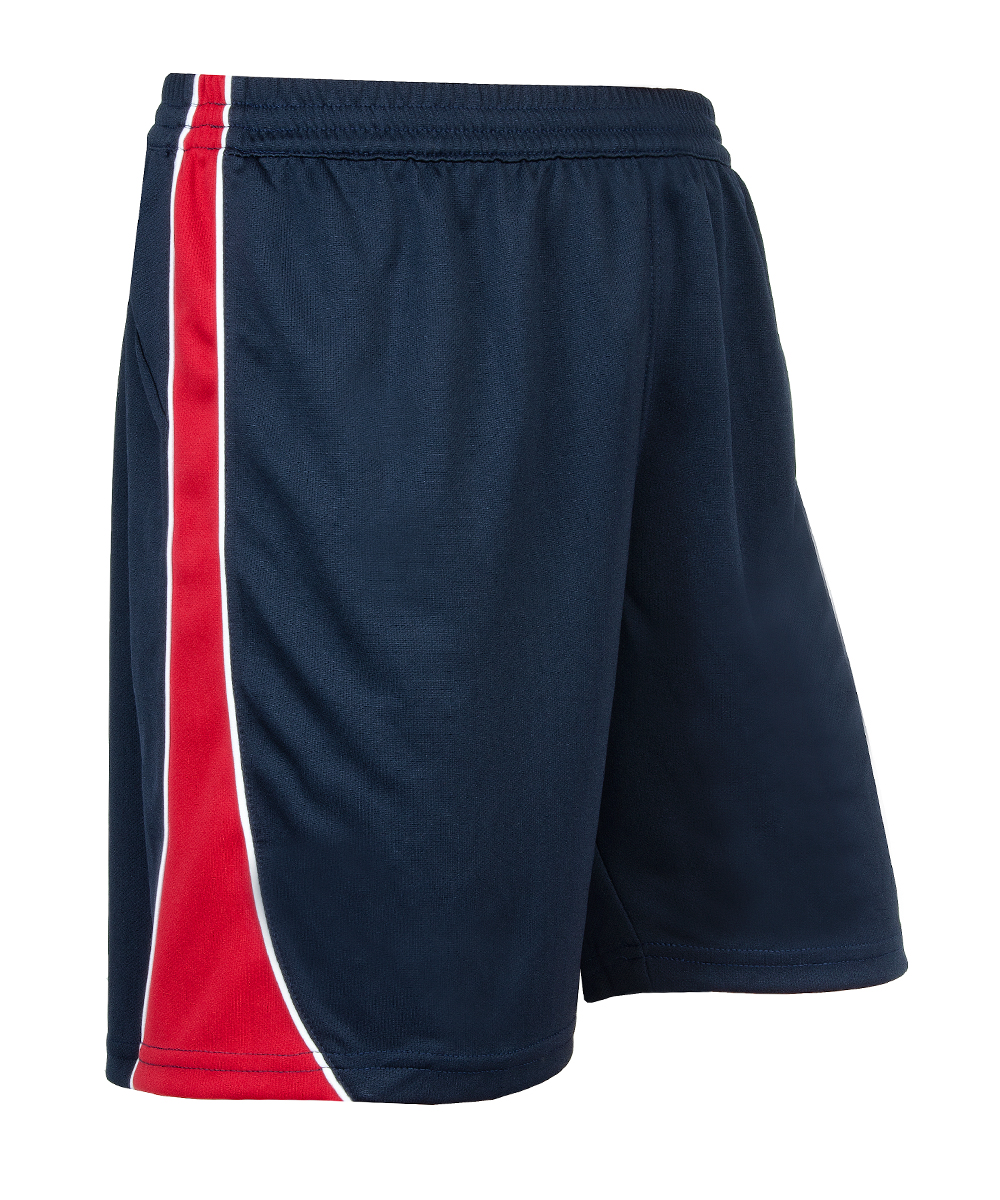 Red white and blue athletic shorts hotsell